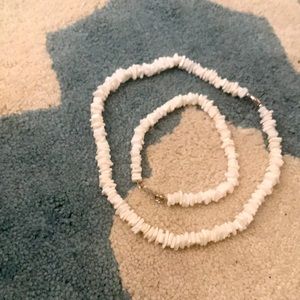 aesthetic necklace and bracelet set